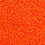 Miyuki rocailles kralen 15/0 - Opaque orange 15-406